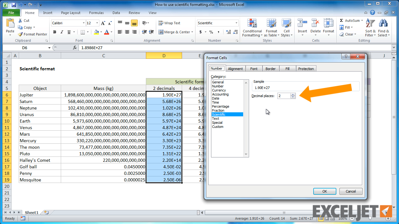 How to make exponent in excel for mac free